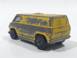 Vintage 1977 Hot Wheels Super Van Paramedic Yellow Die Cast Toy Car Vehicle BW - Hong Kong