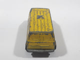 Vintage 1977 Hot Wheels Super Van Paramedic Yellow Die Cast Toy Car Vehicle BW - Hong Kong