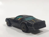 Rare Vintage 1982 Hot Wheels Hot Ones Hot Bird Black Yellow Die Cast Toy Car Vehicle - Gold Wheels