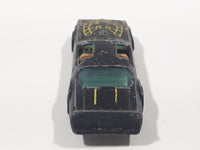 Rare Vintage 1982 Hot Wheels Hot Ones Hot Bird Black Yellow Die Cast Toy Car Vehicle - Gold Wheels