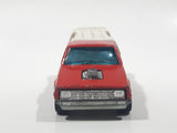 Vintage 1982 Hot Wheels Hi Rakers Dodge D-50 Pickup Truck Red with White Canopy Die Cast Toy Car Vehicle