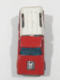 Vintage 1982 Hot Wheels Hi Rakers Dodge D-50 Pickup Truck Red with White Canopy Die Cast Toy Car Vehicle