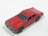 1981 Hot Wheels Fire Chaser Red Die Cast Toy Car Firefighting Rescue Emergency Vehicle - BW - Raised Hong Kong