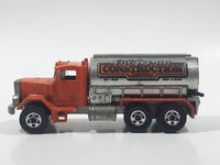 1981 Hot Wheels Peterbilt Tanker Truck California Construction Company Die Cast Toy Car Vehicle