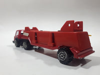 Vintage Tonka Semi Fire Ladder Truck Red Pressed Steel and Plastic Toy Car Vehicle 804037