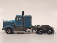 Yatming Kenworth Semi Tractor Truck Blue Die Cast Toy Car Vehicle