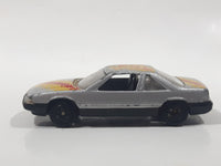 Rare Yatming No. 819 1988 Pontiac Grand Prix Silver Die Cast Toy Car Vehicle