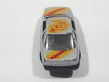 Rare Yatming No. 819 1988 Pontiac Grand Prix Silver Die Cast Toy Car Vehicle