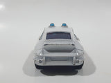 Vintage 1970s Corgi Juniors Porsche Carrera Police White Die Cast Toy Car Vehicle Made in Great Britain