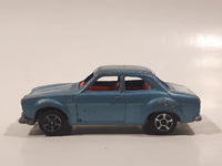 Vintage Corgi WhizzWheels Ford Escort Light Blue  Die Cast Toy Car Vehicle Made in Gt. Britain