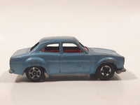 Vintage Corgi WhizzWheels Ford Escort Light Blue  Die Cast Toy Car Vehicle Made in Gt. Britain