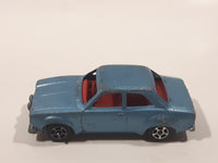 Vintage Corgi WhizzWheels Ford Escort Light Blue  Die Cast Toy Car Vehicle Made in Gt. Britain