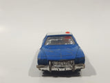 Vintage 1970s Corgi Juniors Buick Regal Police Cops Blue with White Roof Die Cast Toy Car Vehicle Made in Gt. Britain