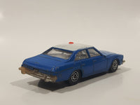 Vintage 1970s Corgi Juniors Buick Regal Police Cops Blue with White Roof Die Cast Toy Car Vehicle Made in Gt. Britain