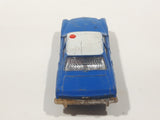 Vintage 1970s Corgi Juniors Buick Regal Police Cops Blue with White Roof Die Cast Toy Car Vehicle Made in Gt. Britain