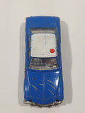 Vintage 1970s Corgi Juniors Buick Regal Police Cops Blue with White Roof Die Cast Toy Car Vehicle Made in Gt. Britain