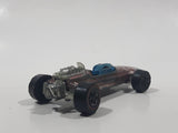 Vintage 1969 Hot Wheels Grand Prix Brabham Bapco F1 Spectraflame Copper Brown Die Cast Toy Car Vehicle Red Lines