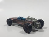 Vintage 1969 Hot Wheels Grand Prix Brabham Bapco F1 Spectraflame Copper Brown Die Cast Toy Car Vehicle Red Lines