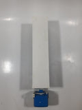 Vintage Majorette Globetrotter Eagle Trucks Semi Tractor Trailer Blue and White 1/60 Scale Die Cast Toy Car Vehicle