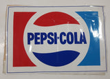 Vintage Pepsi Cola Double Sided Decal Stickers 8 1/4" x 12"