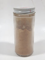 Rare Vintage Empress Garlic Salt 3 1/4 Oz 4" Tall Glass Spice Jar Bottle Half Full