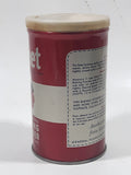 Vintage 1959 General Foods Toronto Calumet Double Acting Baking Powder 8 Oz Net Wt 4 1/8" Tall Tin Metal Container with Plastic Lid 1/4 Full