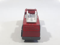 1992 Tonka Fire Ladder Truck Red Die Cast Toy Car Construction Equipment Vehicle - McDonald's Happy Meal