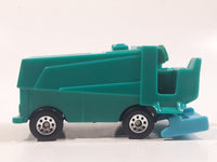 2005 McDonald's Zamboni Hockey Rink Ice Resurfacer Teal Green Die Cast Toy Car Vehicle