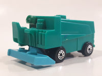 2005 McDonald's Zamboni Hockey Rink Ice Resurfacer Teal Green Die Cast Toy Car Vehicle