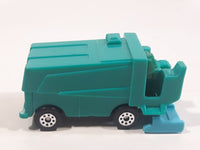 2005 McDonald's Zamboni Hockey Rink Ice Resurfacer Teal Green Die Cast Toy Car Vehicle