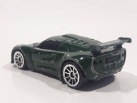 2004 McDondald's Hot Wheels Lotus Sport Elise Dark Green No. 1/8 Die Cast Toy Dream Car Vehicle