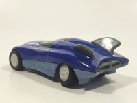 1994 McDonald's Hot Wheels Turbine 4-2 #5 Blue Die Cast Toy Car Vehicle