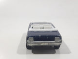 1998 Hot Wheels '65 Ford Mustang Convertible Dark Blue Metalflake Die Cast Toy Car Vehicle with Opening Hood