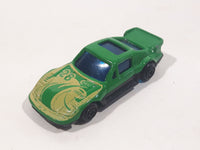 Unknown Brand Porsche #28 Green Die Cast Toy Car Vehicle