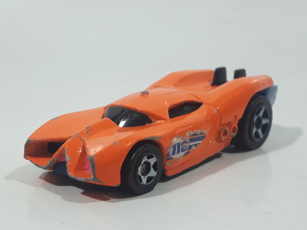 2009 Hot Wheels Prototype H-24 Orange Die Cast Toy Car Vehicle McDonald's Happy Meal