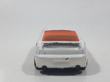 2004 Hot Wheels Track Aces Hyundai Tiburon White Die Cast Toy Car Vehicle