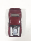 2004 Hot Wheels First Editions Tooned '69 Camaro Maroon Die Cast Toy Car Vehicle