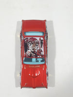 2003 Hot Wheels HW Anime '68 Mercury Cougar Quyen Dark Orange Red Die Cast Toy Muscle Car Vehicle