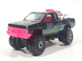 1991 Hot Wheels Nissan Hardbody Truck Black Die Cast Toy Car Vehicle