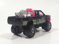 1991 Hot Wheels Nissan Hardbody Truck Black Die Cast Toy Car Vehicle