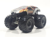 2004 Hot Wheels Monster Jam Series 2 Maximum Destruction Monster Truck Silver 1/64 Scale Die Cast Toy Car Vehicle