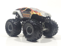 2004 Hot Wheels Monster Jam Series 2 Maximum Destruction Monster Truck Silver 1/64 Scale Die Cast Toy Car Vehicle