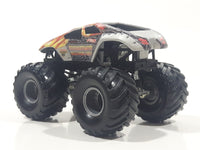 2004 Hot Wheels Monster Jam Series 2 Maximum Destruction Monster Truck Silver 1/64 Scale Die Cast Toy Car Vehicle