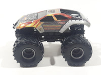 2004 Hot Wheels Monster Jam Series 2 Maximum Destruction Monster Truck Silver 1/64 Scale Die Cast Toy Car Vehicle