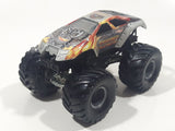 2004 Hot Wheels Monster Jam Series 2 Maximum Destruction Monster Truck Silver 1/64 Scale Die Cast Toy Car Vehicle