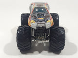 2004 Hot Wheels Monster Jam Series 2 Maximum Destruction Monster Truck Silver 1/64 Scale Die Cast Toy Car Vehicle