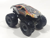 2004 Hot Wheels Monster Jam Series 2 Maximum Destruction Monster Truck Silver 1/64 Scale Die Cast Toy Car Vehicle