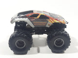 2004 Hot Wheels Monster Jam Series 2 Maximum Destruction Monster Truck Silver 1/64 Scale Die Cast Toy Car Vehicle