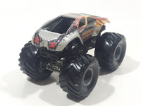 2004 Hot Wheels Monster Jam Series 2 Maximum Destruction Monster Truck Silver 1/64 Scale Die Cast Toy Car Vehicle