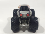 2004 Hot Wheels Monster Jam Series 2 Maximum Destruction Monster Truck Silver 1/64 Scale Die Cast Toy Car Vehicle